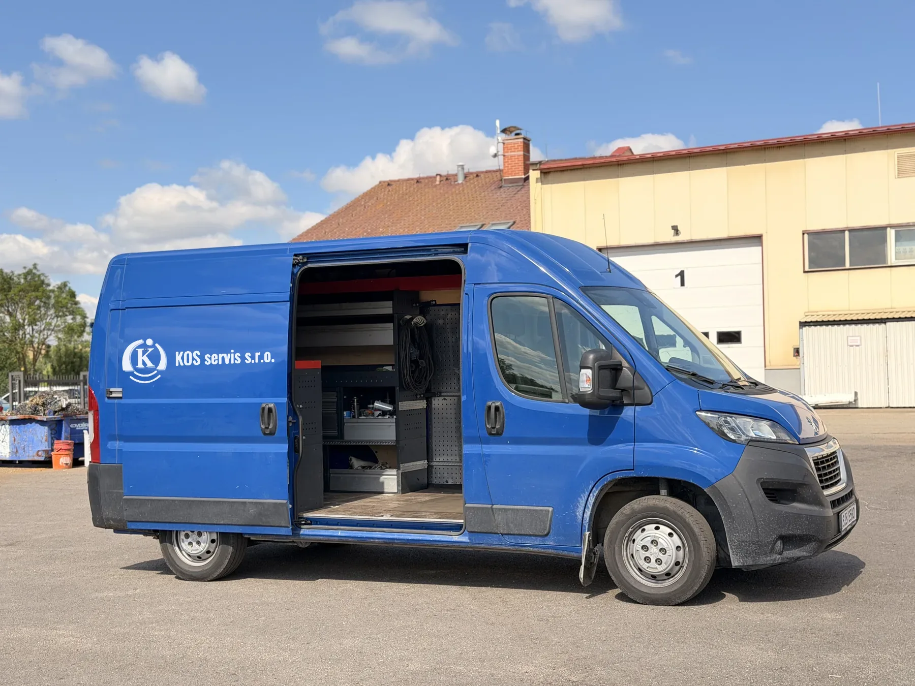 Servisní dodávka KOS servis – foto 2